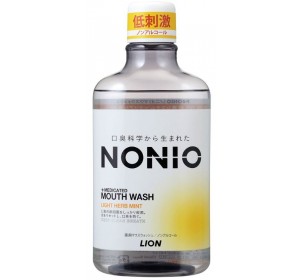 NONIO 구강청결제 무알콜 라이트 허브민트 (600ml)