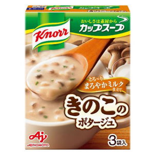 아지노모토 쿠노르 컵스프 우유 버섯 포타주 1상자 (3개입)