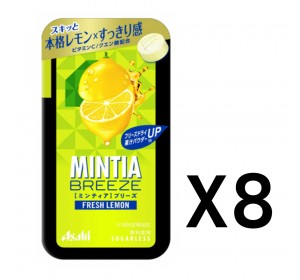 아사히 민티아 브리즈 신선한 레몬 30정 (8개 세트)