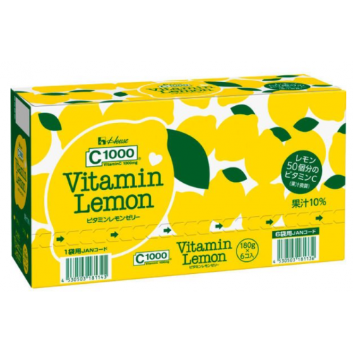 C1000 비타민 레몬 젤리 1상자 (6개입)
