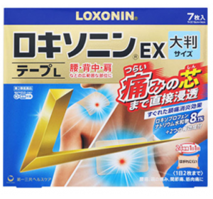 로키소닌 EX 테이프 파스L 7매