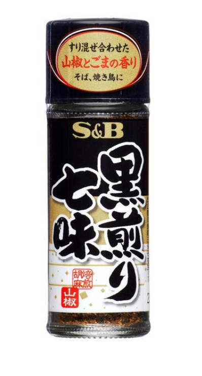 에스비식품 S&B 검은 볶은 시치미 15g
