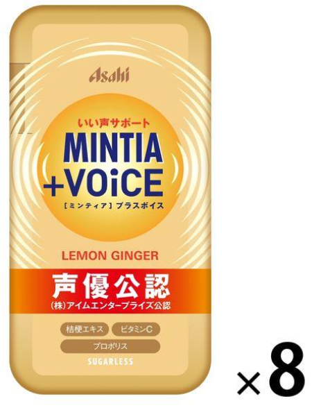 아사히 민티아 보이스 레몬 생강 30정 8개 세트
