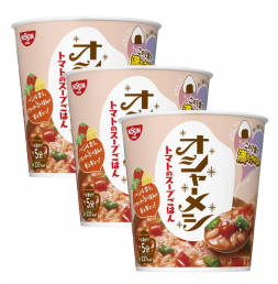 닛신 오샤메시 토마토 스프 컵 라이스 60g 3개세트